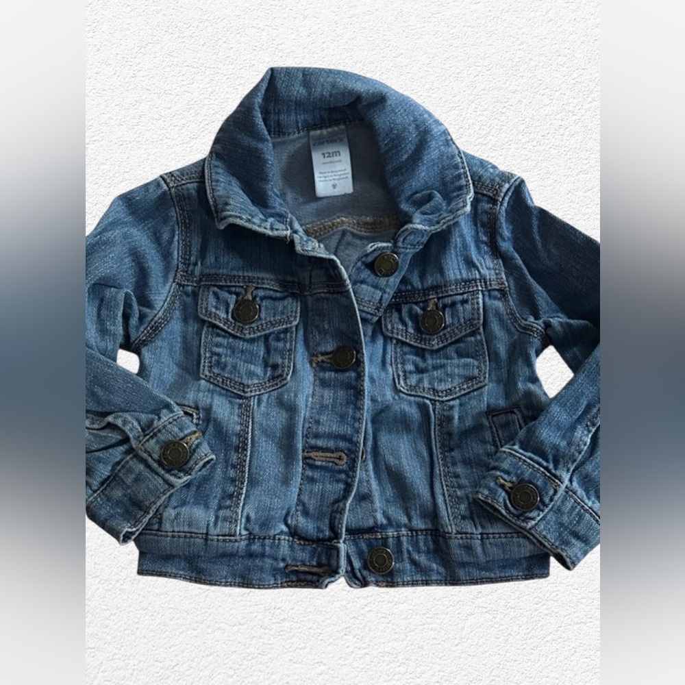 Baby Girl Classic Blue Denim Jacket
12 Months